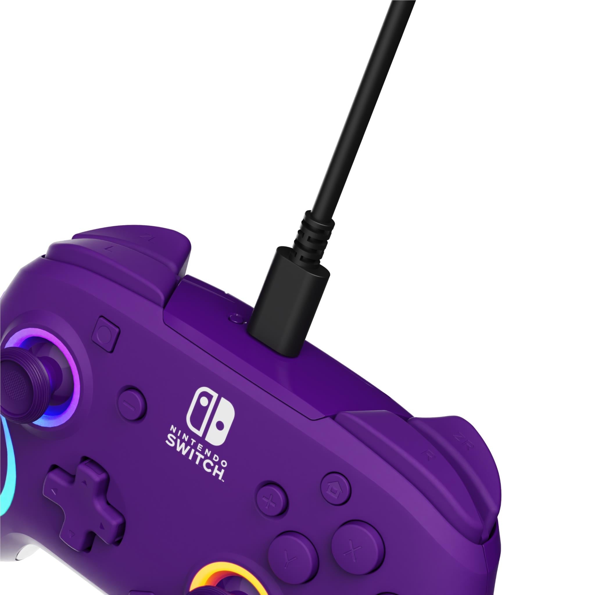 Afterglow Wave Wireless Controller for Nintendo Switch (Purple)