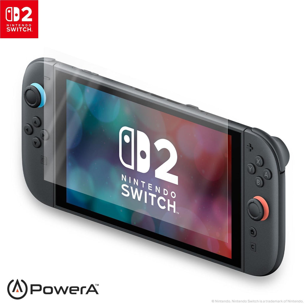 PowerA Officially Licenced High Quality Slim Screen Protector for Nintendo Switch 2 (2 pack)