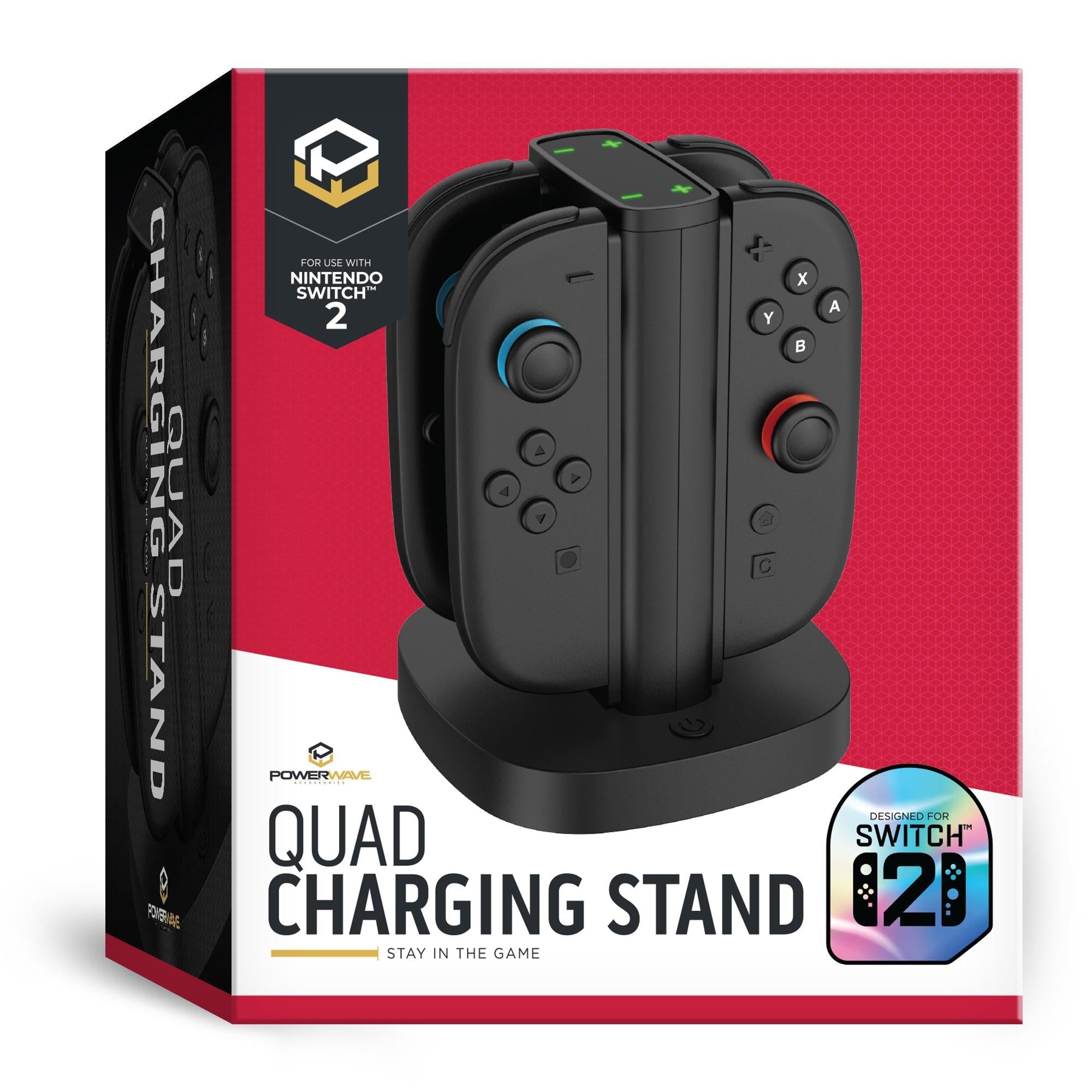 Powerwave Quad Charging Stand for Nintendo Switch 2